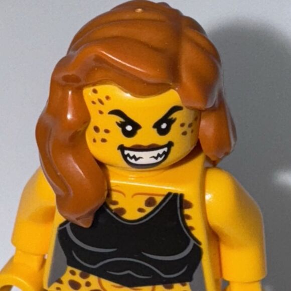 LEGO Minifigure Cheetah 76097 Justice League DC Comics Super Hero Loose EXC - Picture 1 of 8